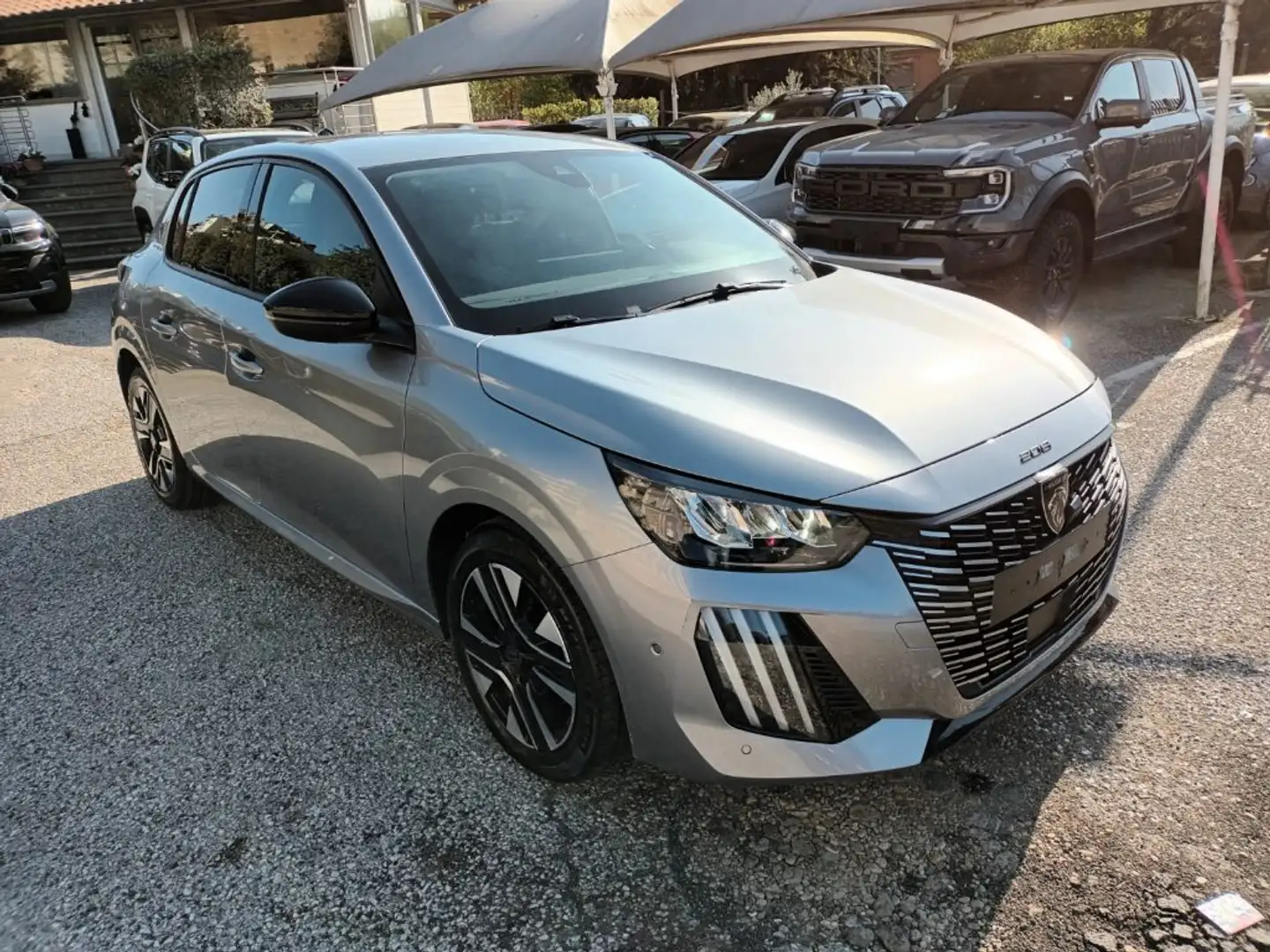 Peugeot 208 1200 PURETECH ALLURE 100CV CARPLAY LED"16 Argento - 1