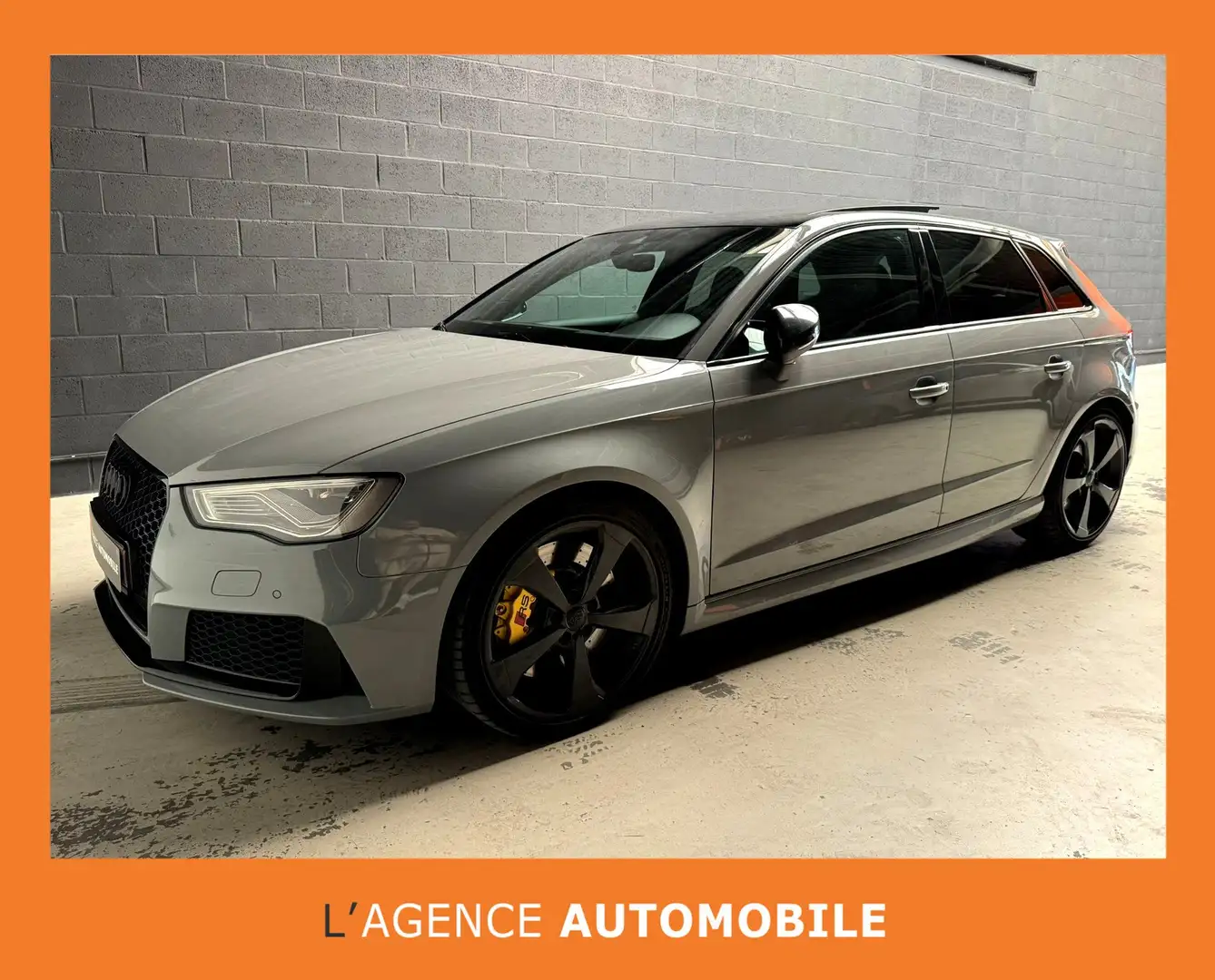 Audi RS3 Sportback Quattro Stronic GARANTIE 12 à 48 mois Gris - 1