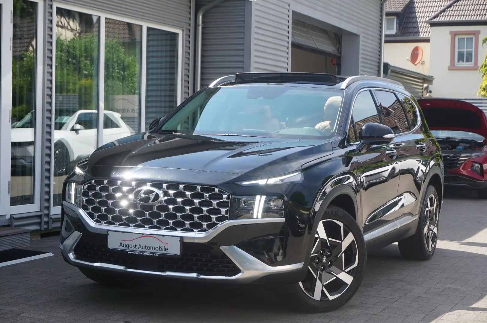 Hyundai SANTA FE Prime 2WD Pano 360 KRELL Belüf 4SHZ ACC Noir - 1