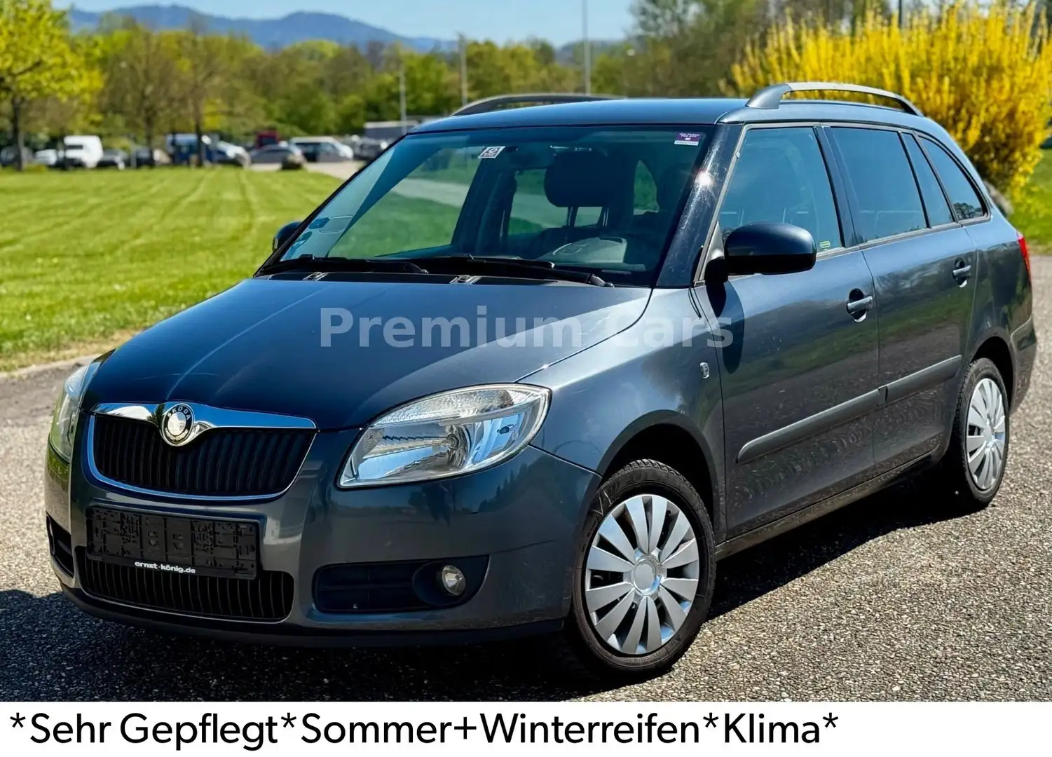 Skoda Fabia Combi 1.2 Ambiente *Top Gepflegt*Klima* Grau - 1