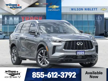 Silver 2023 INFINITI QX60 SUV / Crossover All-Wheel Drive Automatic