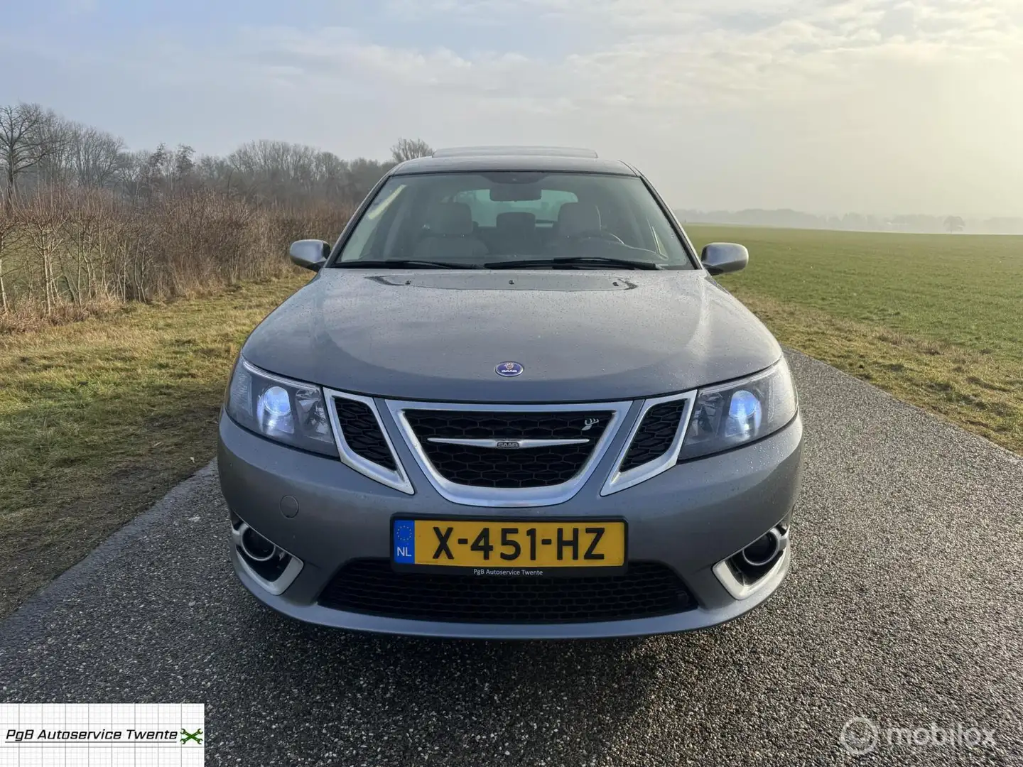 Saab 9-3 Sport Estate 2.0 Turbo Aero 300pk 2007 aut Gris - 2