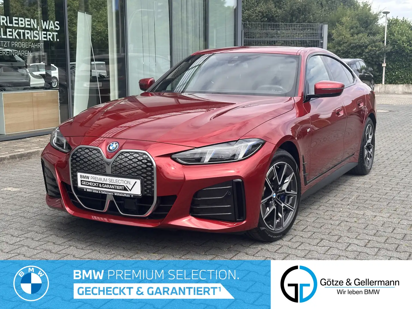 BMW i4 eDrive40 M Sport //HeadUp Adapt. LED FACELIFT Rouge - 1