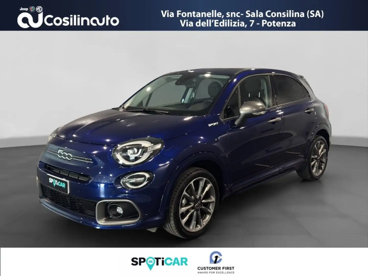 Fiat 500X 1.3 MultiJet 95 CV Sport MY24 Blu/Azzurro - 1