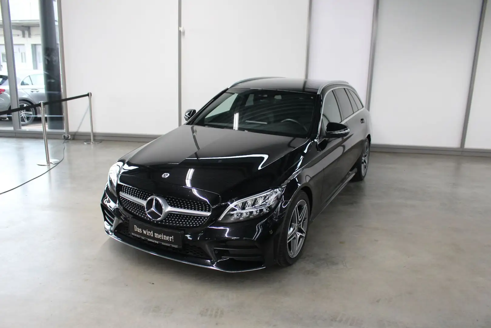 Mercedes-Benz C 200 T AMG LED COMAND DISTRONIC 360 Grad Kamera Zwart - 1