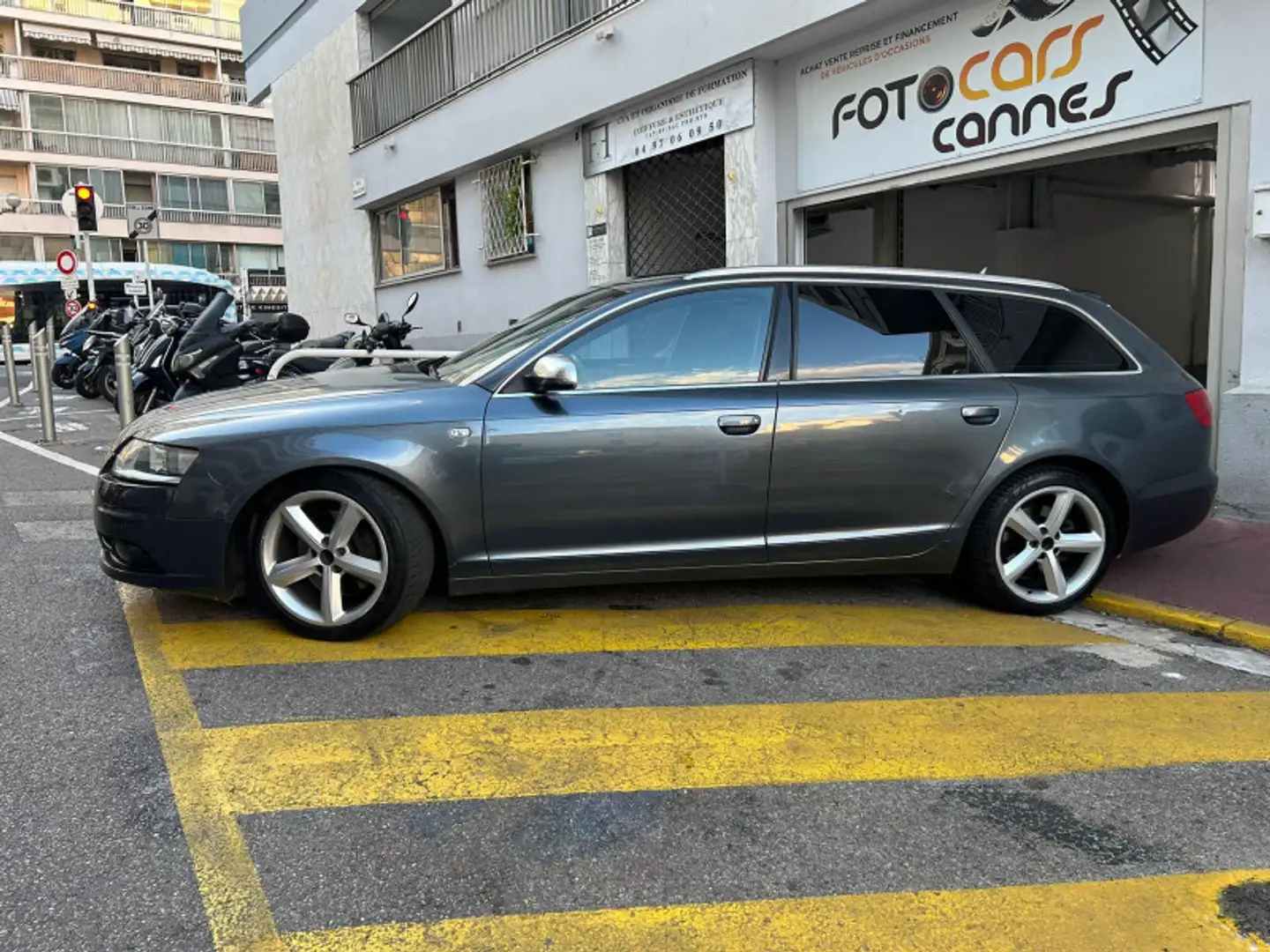 Audi A6 3.0 V6 TDI 240CH DPF S LINE QUATTRO TIPTRONIC Blau - 2