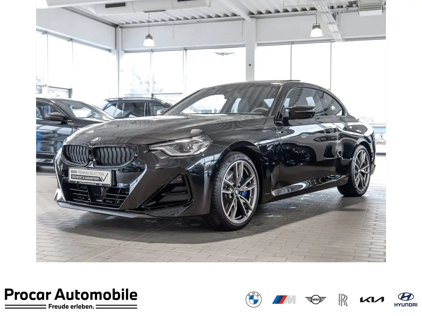 BMW 240 M240i xDrive Adapt. LED 360Grad Memorysitz Schwarz - 1