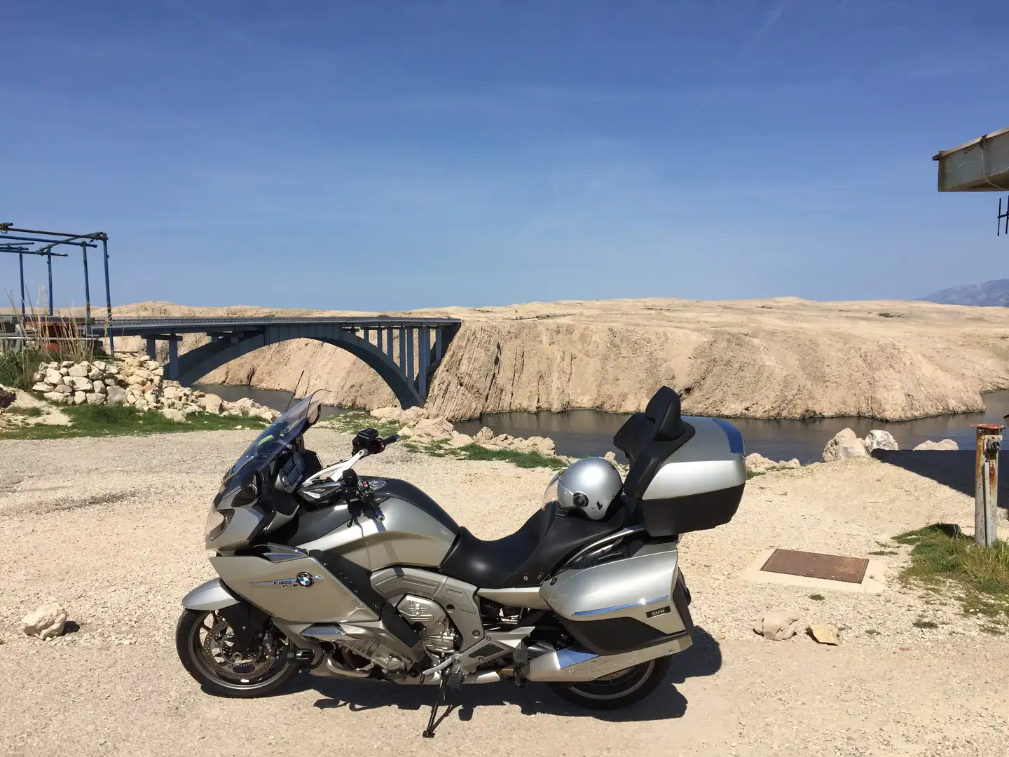 BMW K 1600 GTL GTL srebrna - 2