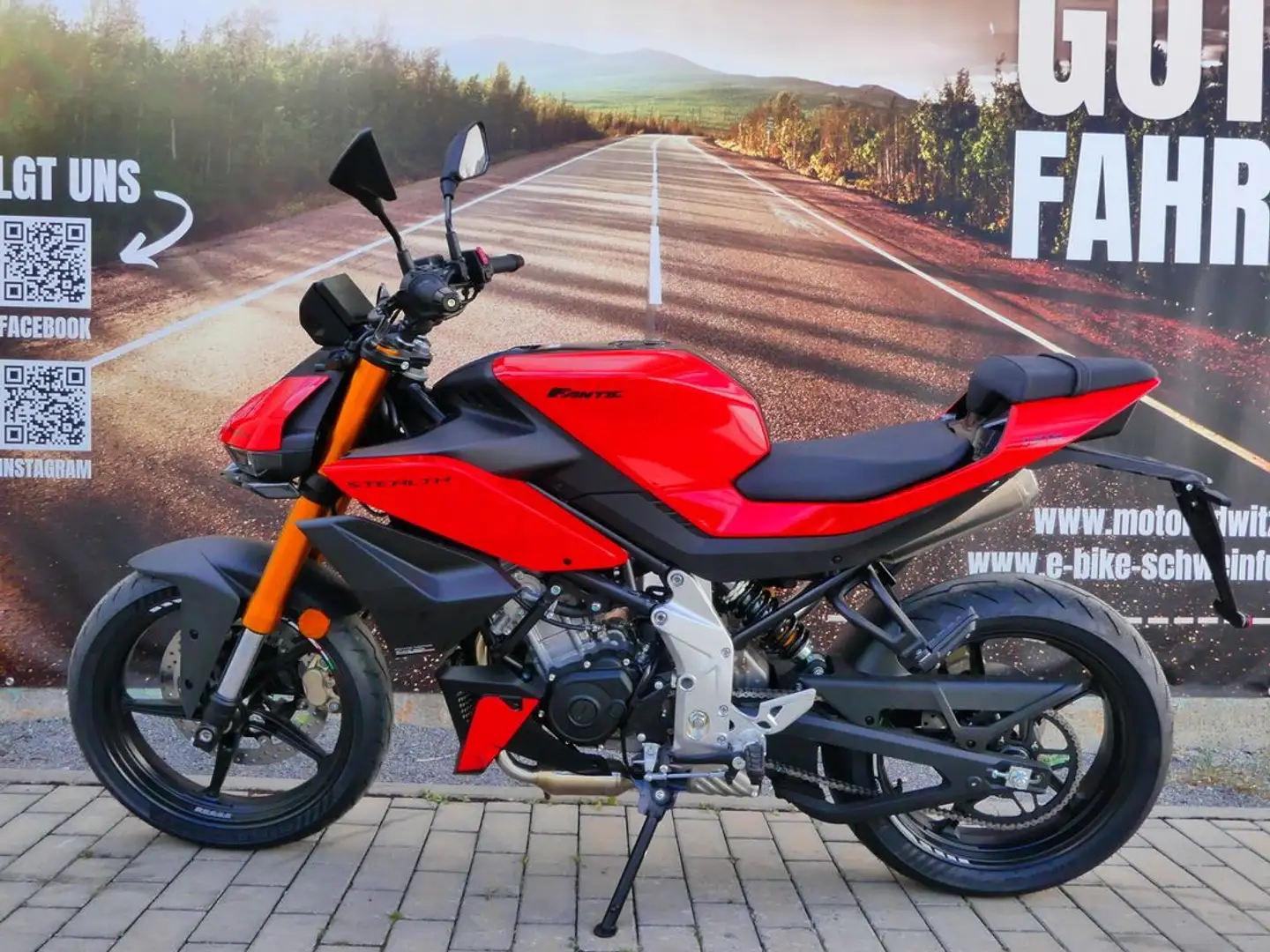 Fantic Stealth 125 Rood - 1