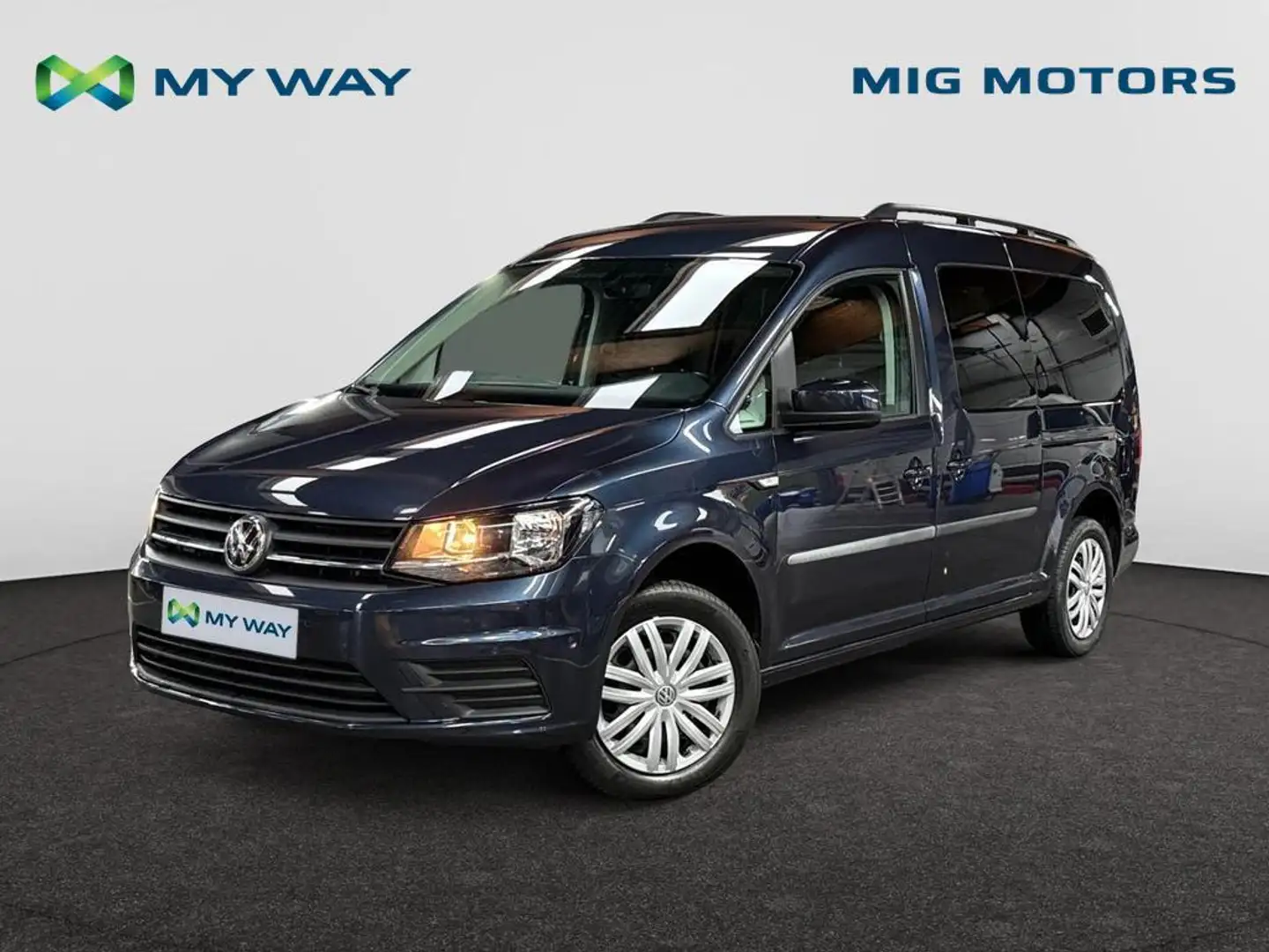 Volkswagen Caddy 7-SEATER /// Caddy Maxi  1.4 TSI (125 pk) /// crui Bleu - 1