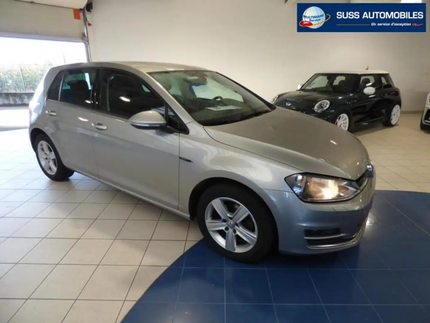Volkswagen Golf 1.6 TDI 110 BlueMotion Technology FAP Lounge Gris - 1