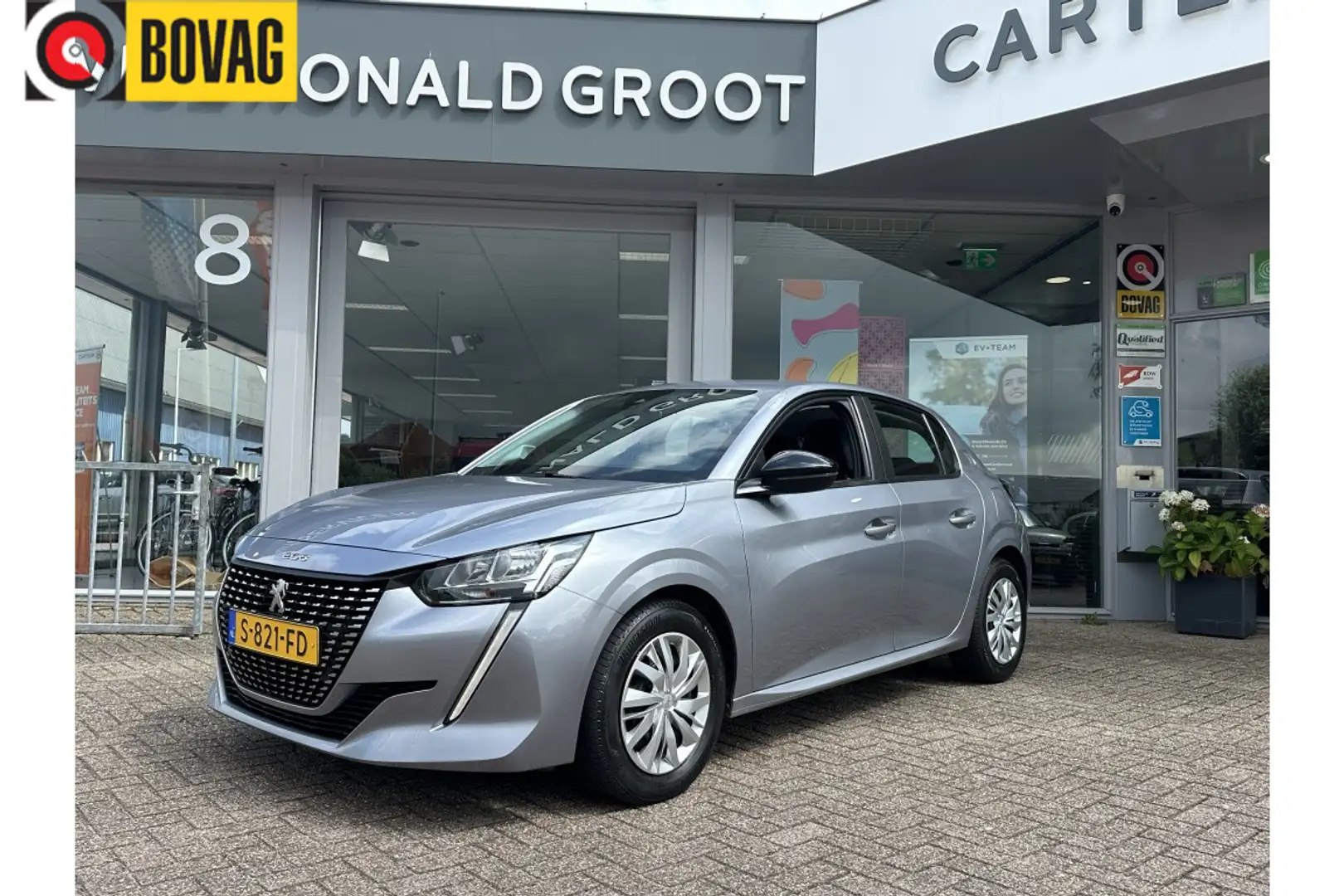 Peugeot 208 1.2 PureTech Active | CarPlay | Airco | Cruise Grijs - 1