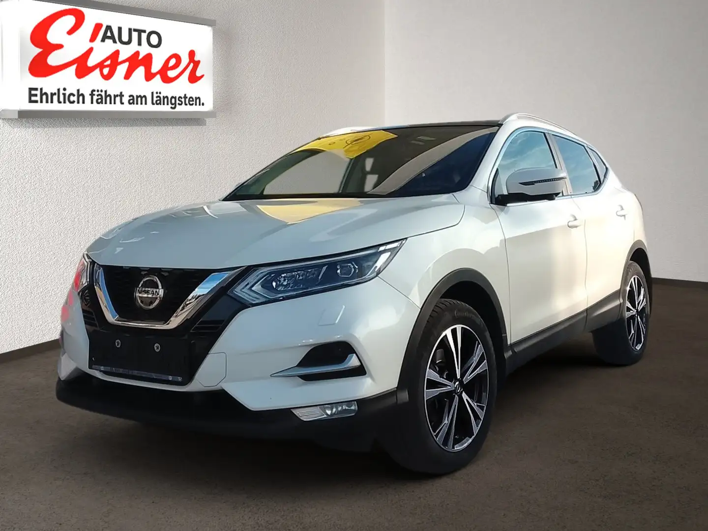 Nissan Qashqai 1.6 dCi N-Connecta 2xKlima Facelift LED Weiß - 2