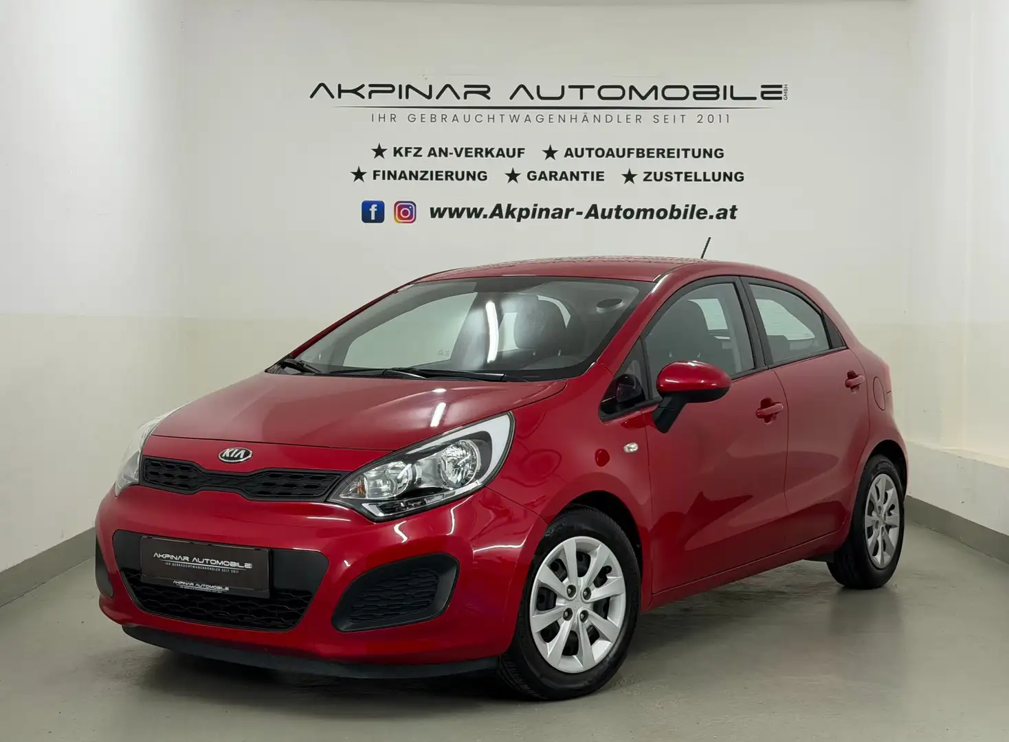 Kia Rio 1,2 MPI Titan NUR 46TKM Rot - 1