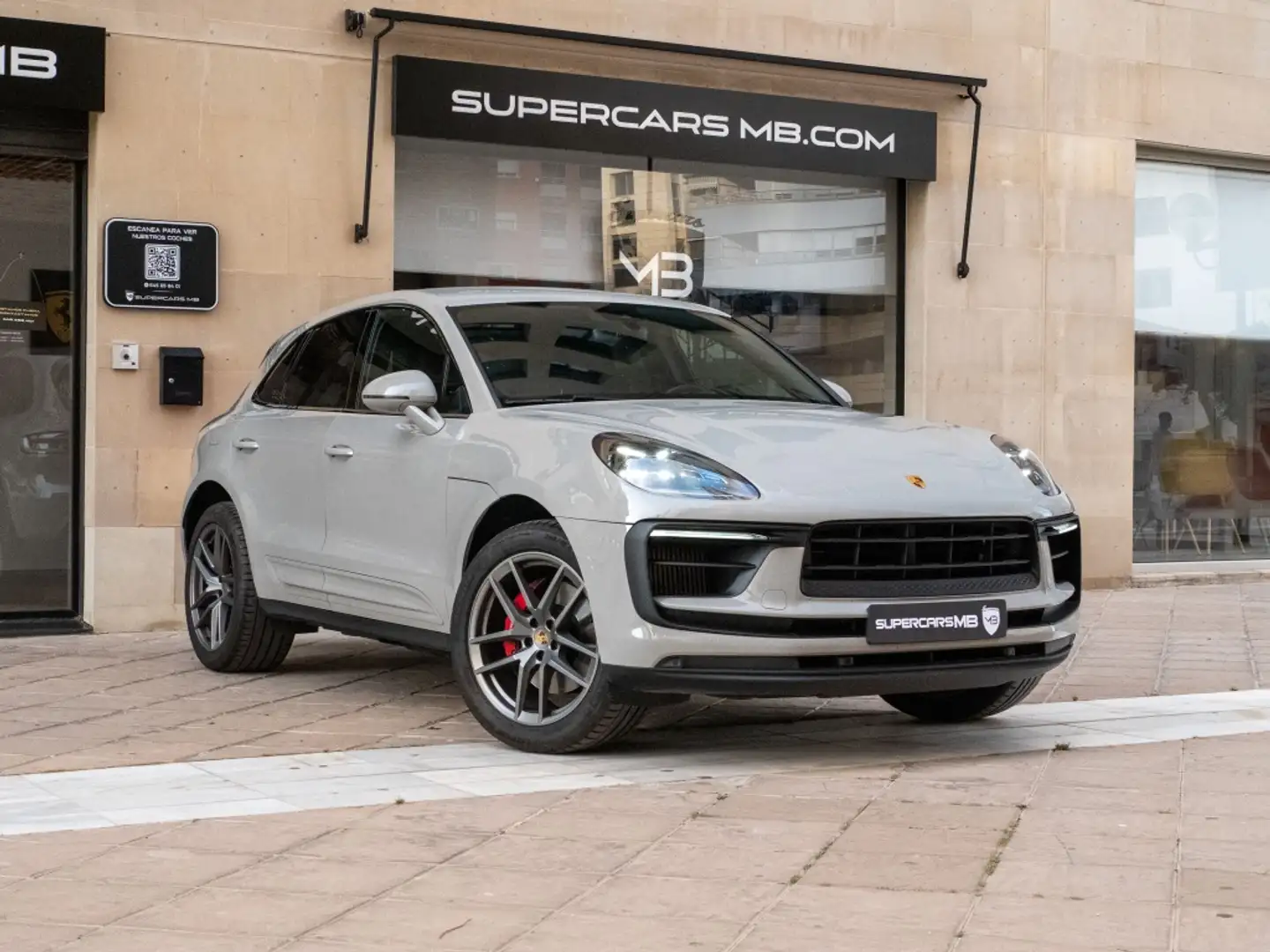 Porsche Macan S Aut. Gris - 1