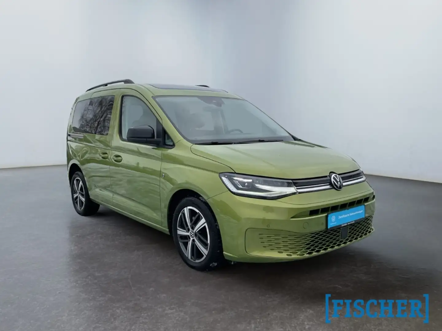 Volkswagen Caddy 2.0TDI Life LED SHZ Rear View ACC PDC vorn & hinte Grün - 2