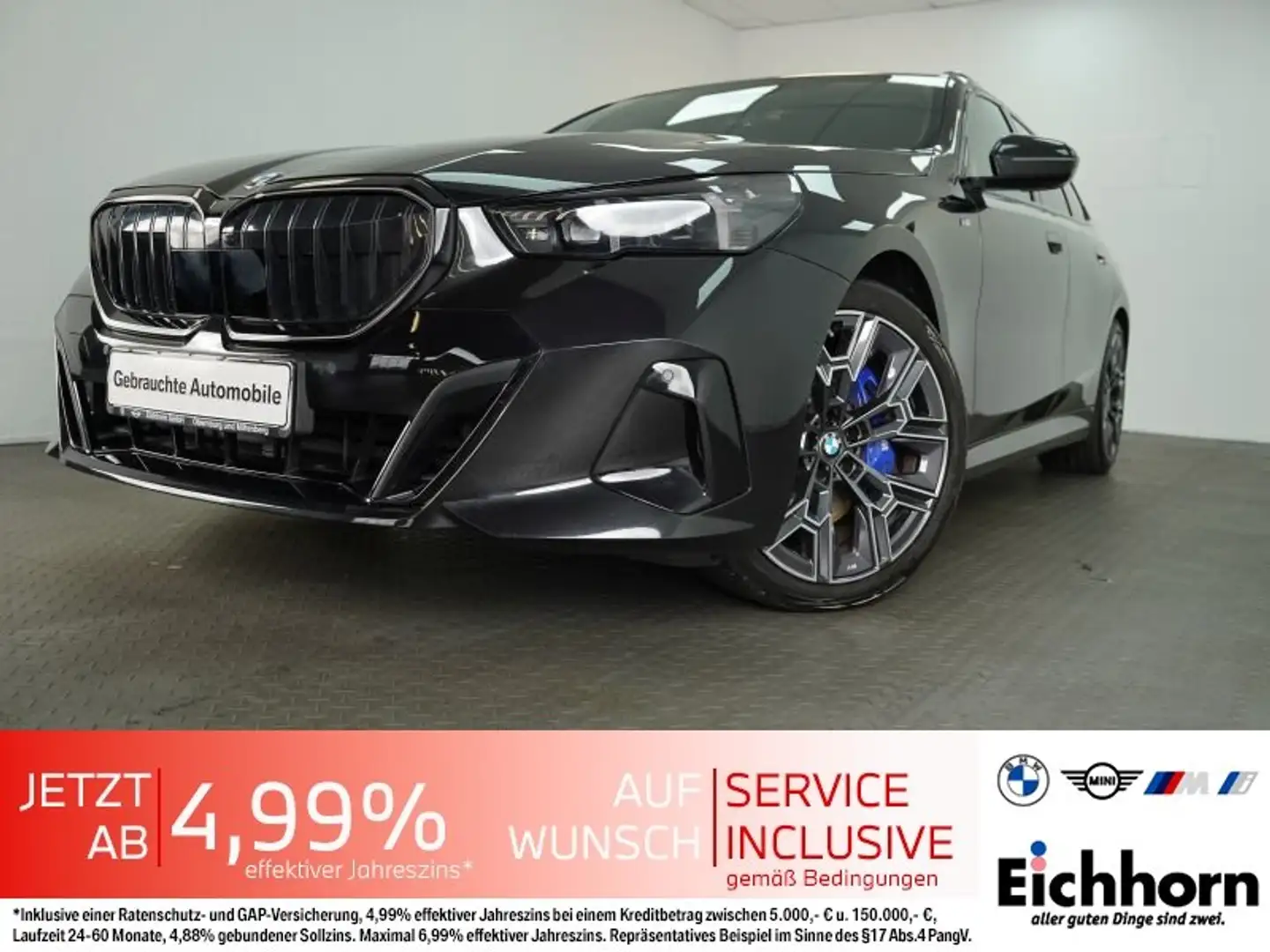 BMW 540 d xDrive Touring M Sportpaket Pro *AHK.ACC* Schwarz - 1