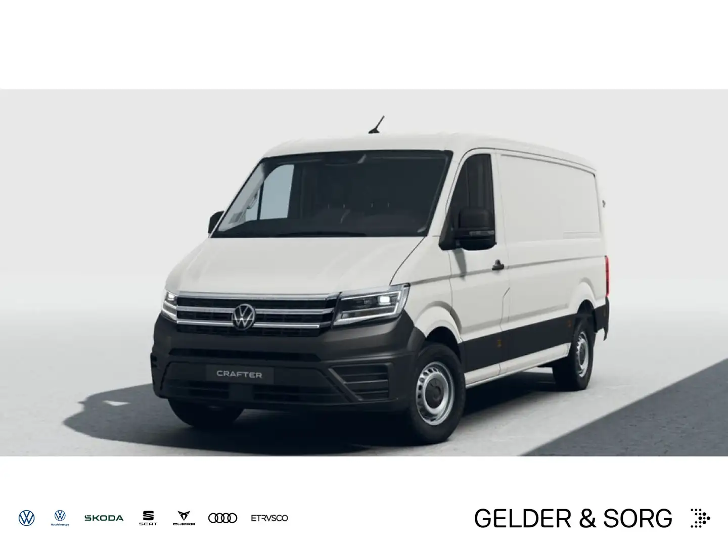 Volkswagen Crafter 35 Kasten TDI *LED*Holzboden*Schwingsitz Weiß - 1