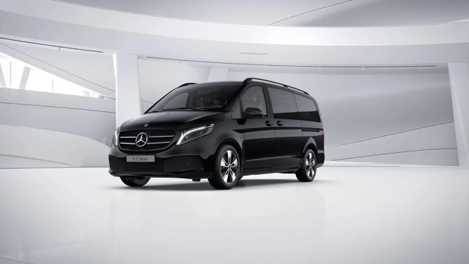 Mercedes-Benz V 220 d 4MATIC EDITION lang Standhzg AHK2,5t Noir - 2
