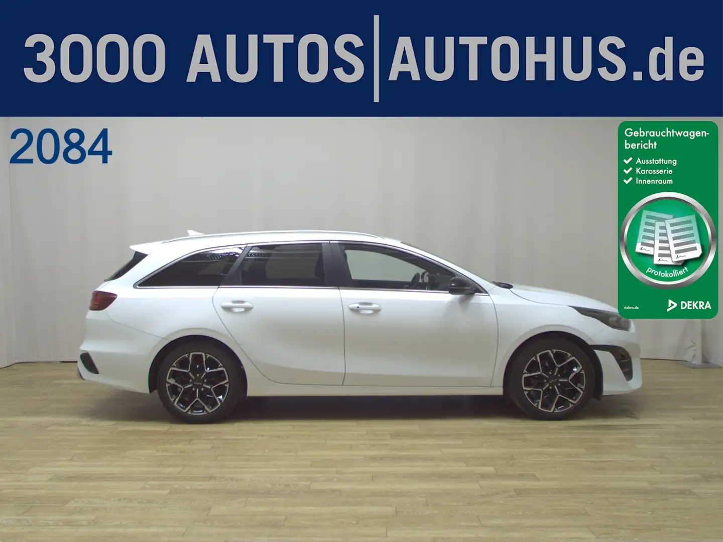 Kia Ceed SW / cee'd SW Ceed Sportswagon 1.6 CRDi GT Line ACC Navi LED Weiß - 1