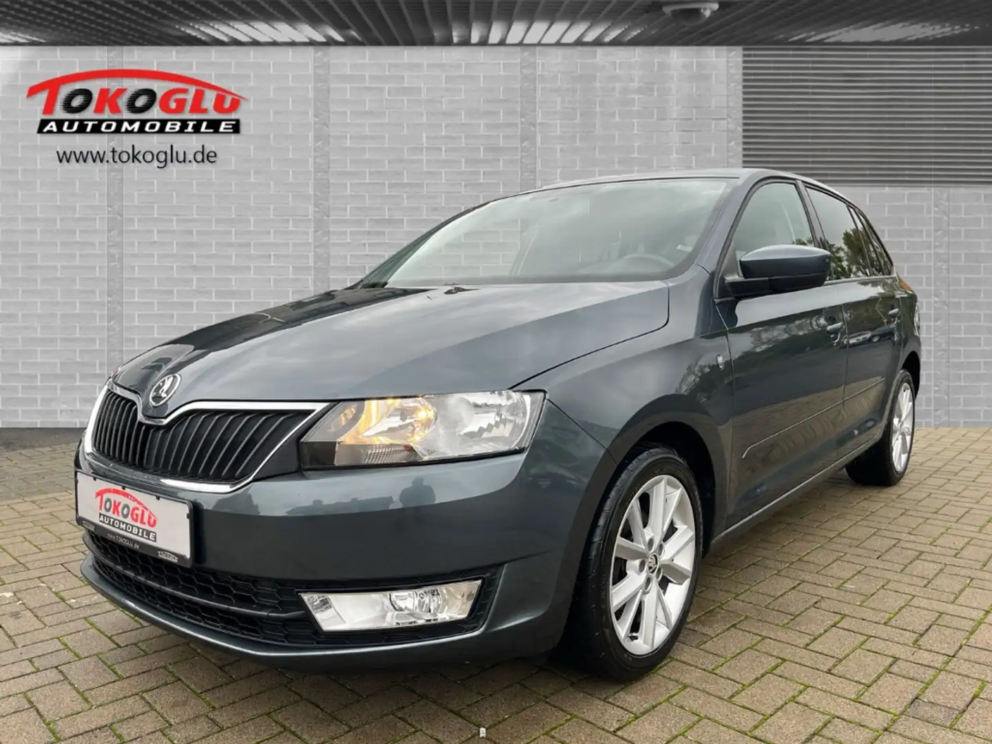 Skoda Rapid/Spaceback Spaceback Drive 1.2 TSI Sperrdiff. Klimaautom SHZ Grau - 2