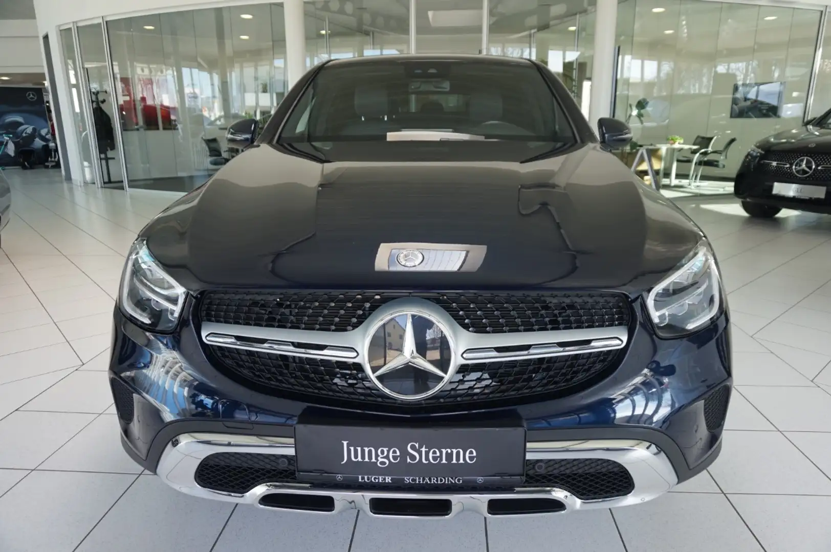 Mercedes-Benz GLC 220 d 4MATIC Coupé MBUX Distr Navi RKam PTS Blau - 2