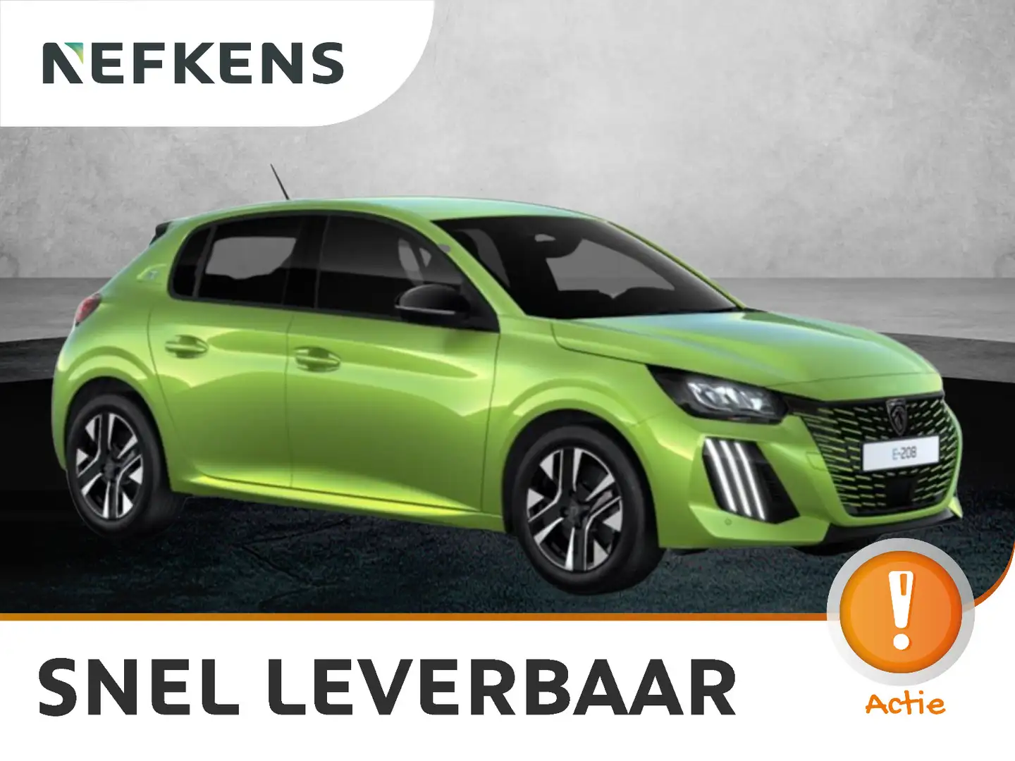 Peugeot e-208 50kWh 136 1AT e-Style Automaat | Verwarmbare voors Vert - 1