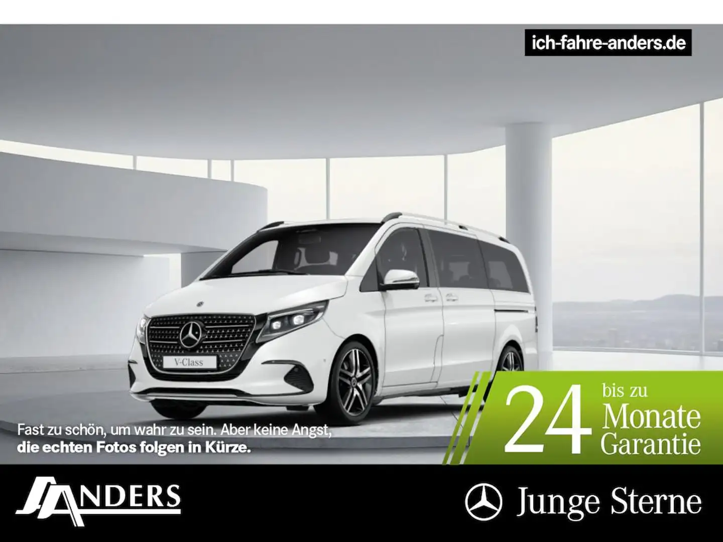Mercedes-Benz V 300 AVANTGARDE Lang *Dstronic*Leder*AHK2,5t Weiß - 1