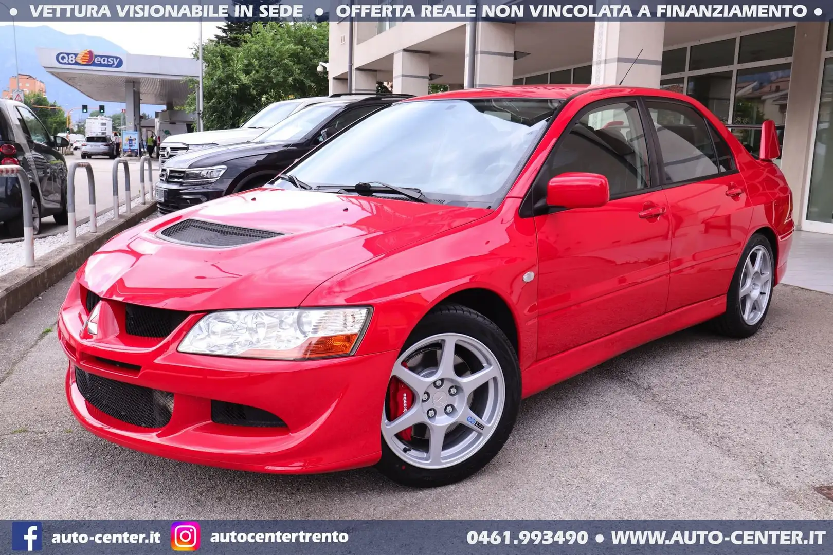 Mitsubishi Lancer Evo Evo 8 GSR 2.0 ORIGINALE Evolution VIII Rouge - 2