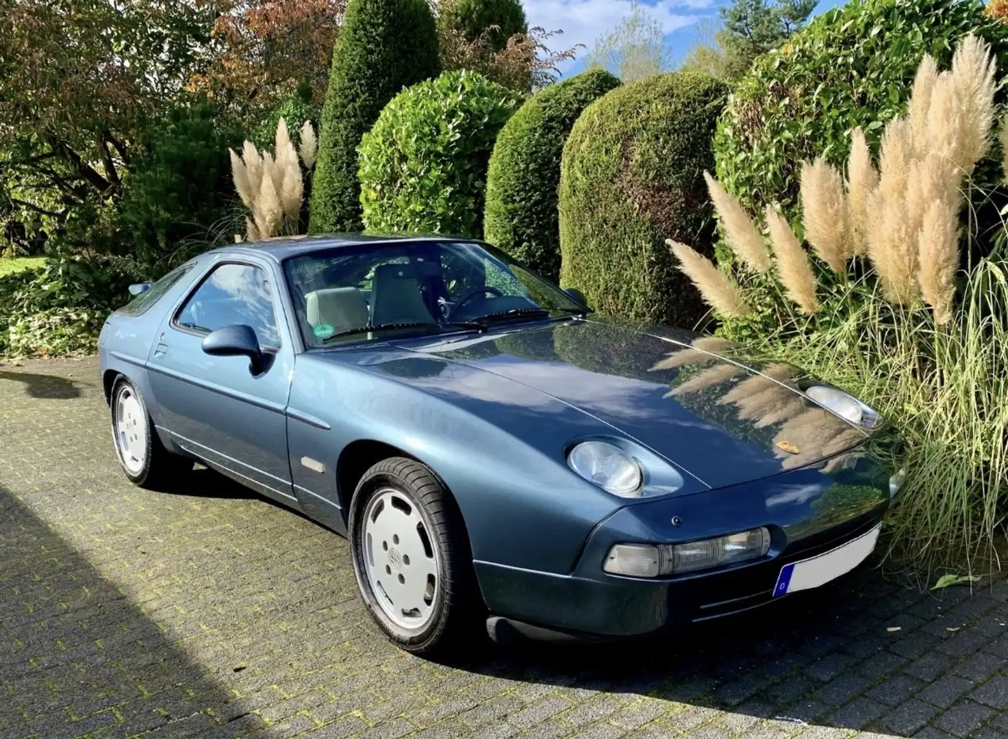Porsche 928 S4 | Zahnr.neu,unffrei,wenig km,H-Zul Azul - 2
