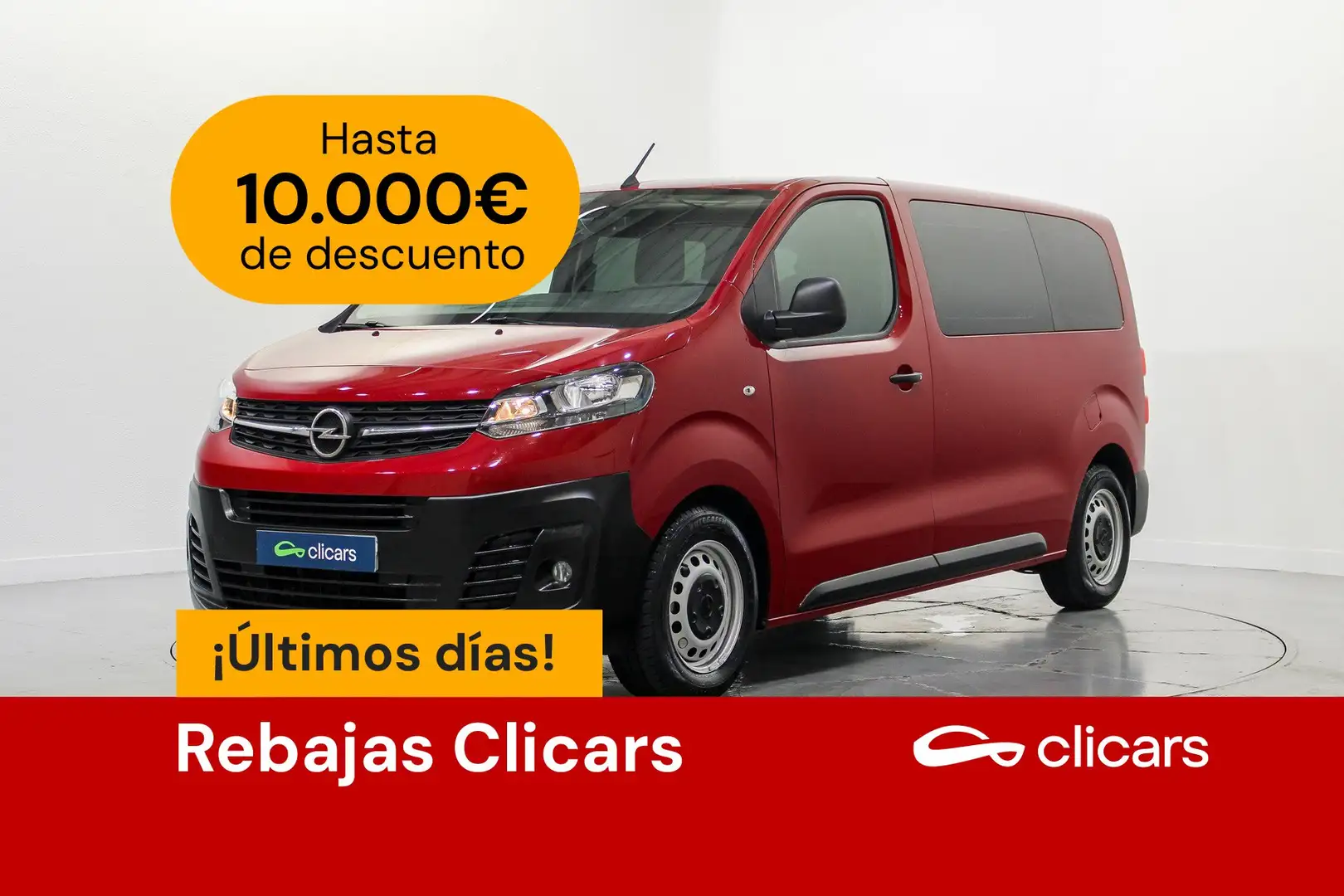 Opel Vivaro 1.5D M Carga Standard 120 Rojo - 1