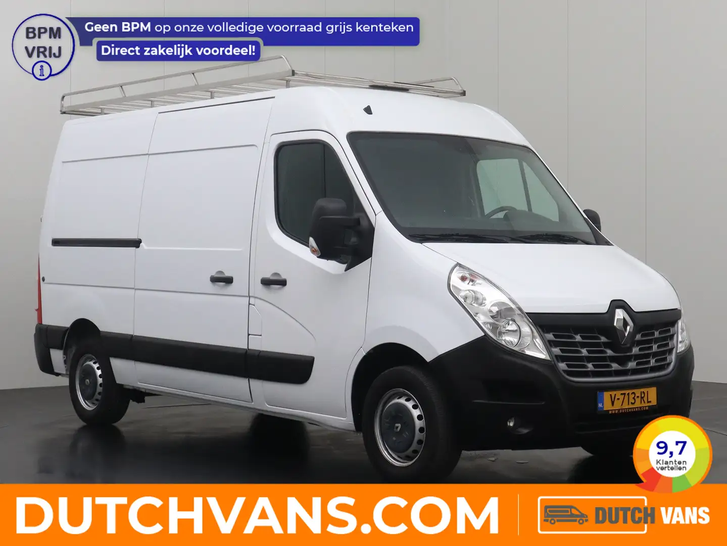 Renault Master 2.3DCi 145PK L2H2 Imperiaal | Trekhaak | Navigatie Wit - 1