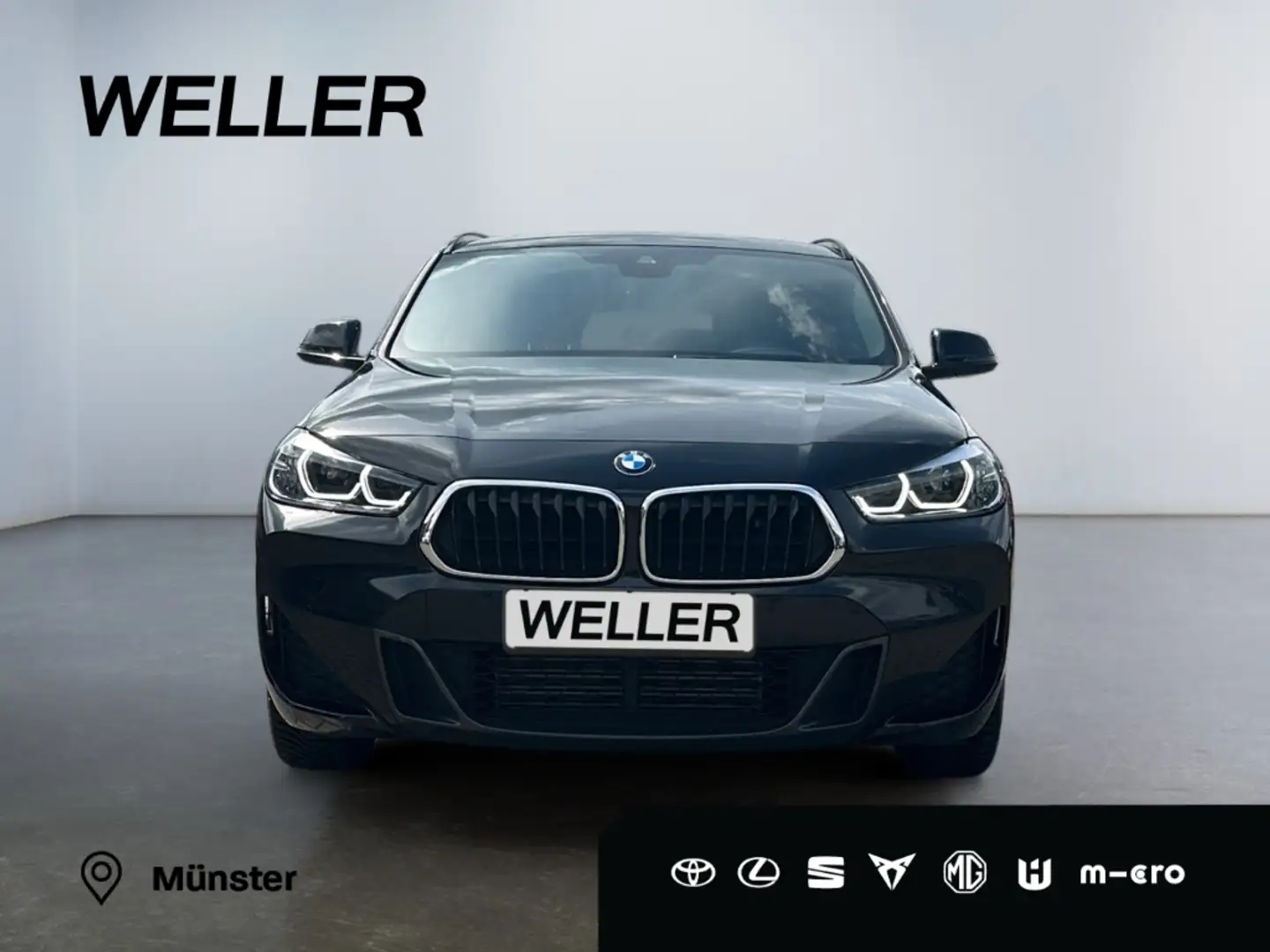 BMW X2 sDrive18d M Sport *LED*Pano*HiFi*PDC*Navi*SHZ* Zwart - 2