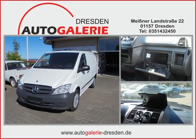 Mercedes-Benz Vito Kasten 113 CDI lang, Doppelsitzbank Beifahr
