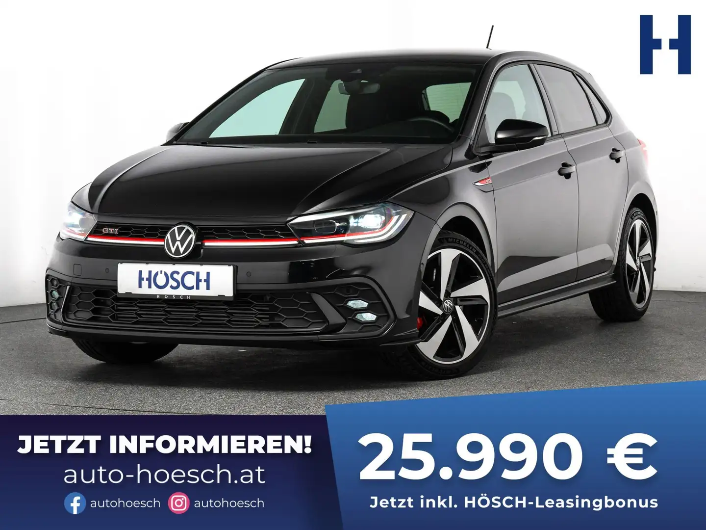 Volkswagen Polo GTI Aut. ASSISTENZ MATRIX SCHNÄPPCHEN Schwarz - 1