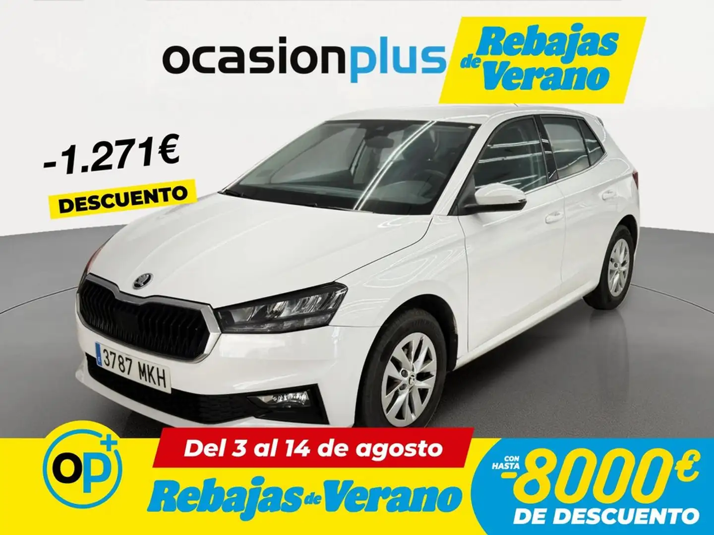 Skoda Fabia 1.0 TSI Ambition 70kW Blanco - 1