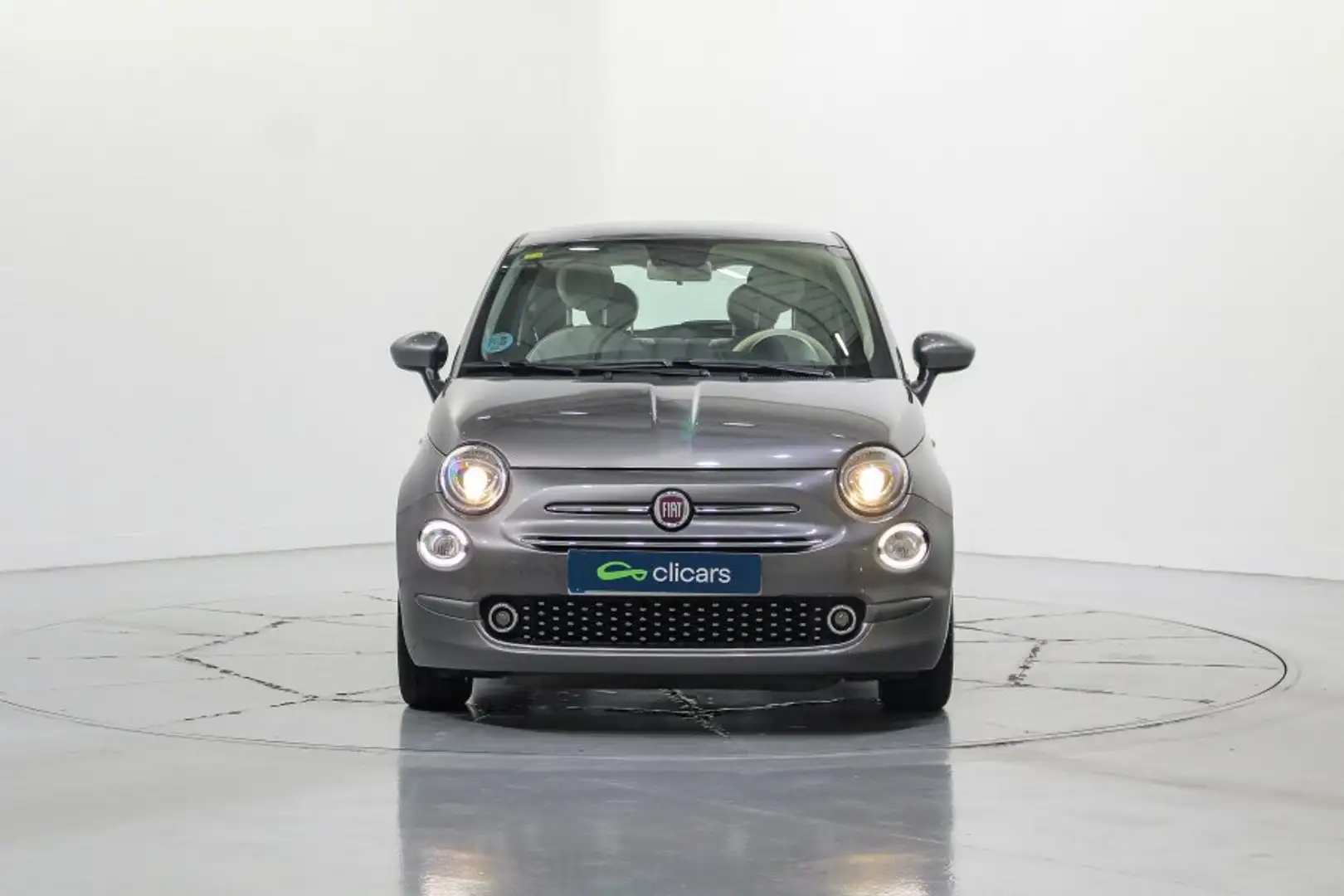 Fiat 500 1.2 Lounge Gris - 2
