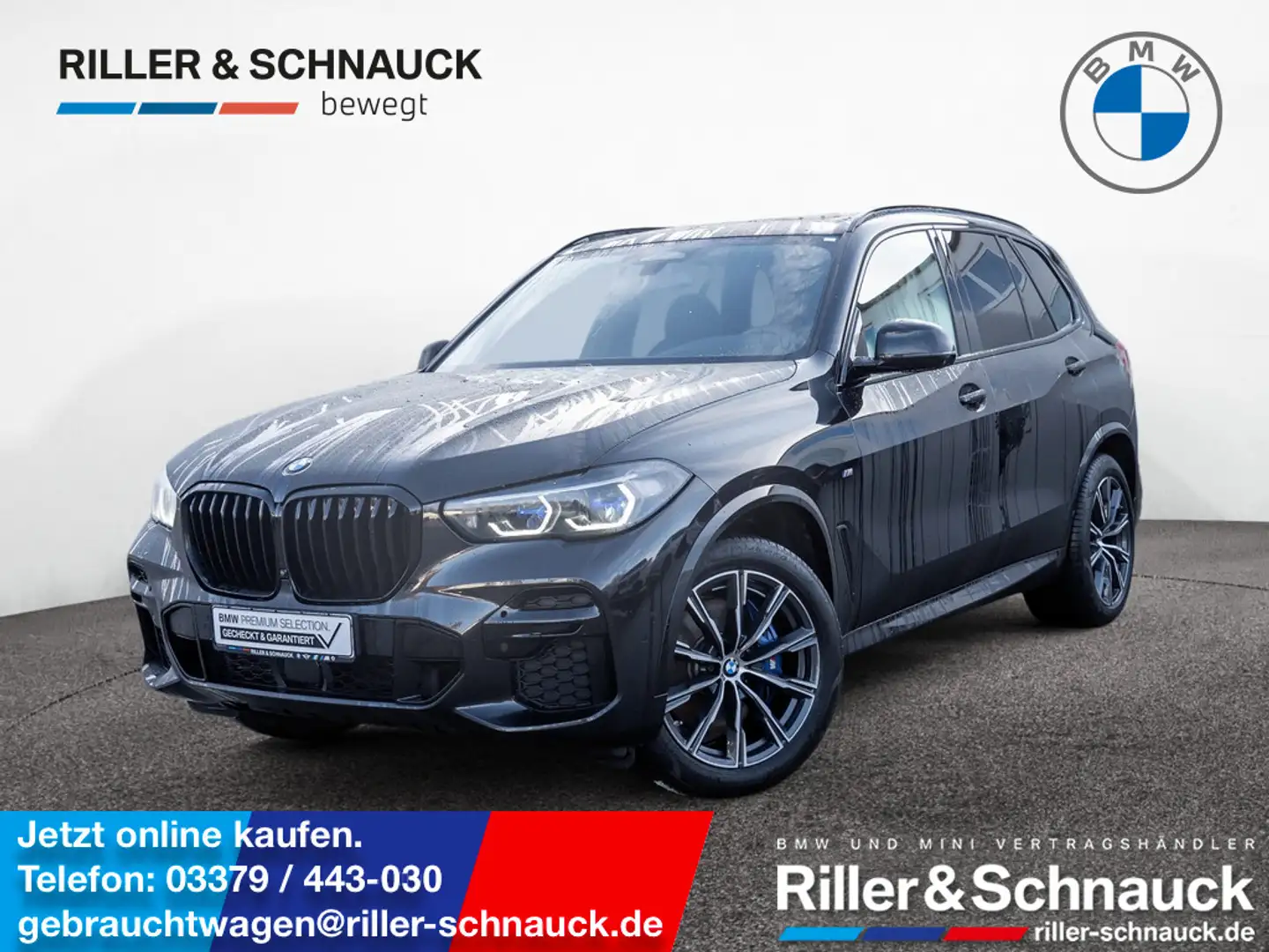 BMW X5 xDrive 30d M-Sport HUD 360° LASER STANDHZ Schwarz - 1