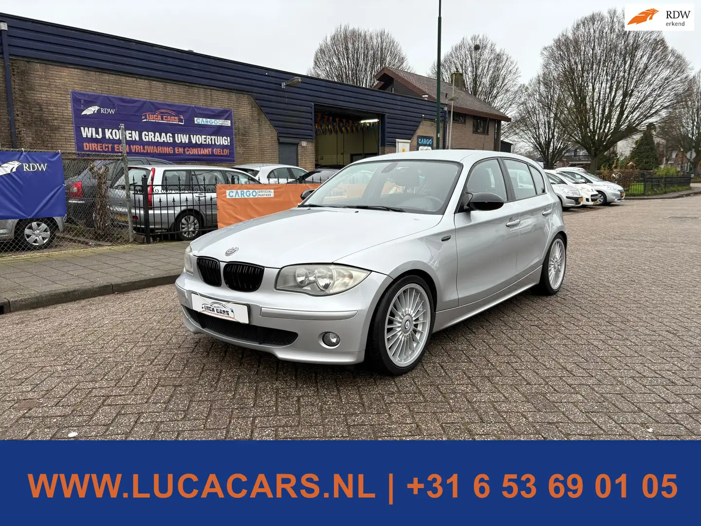 BMW 116 1-serie 116i Business Line Alpina NIEUWE APK! Gris - 1