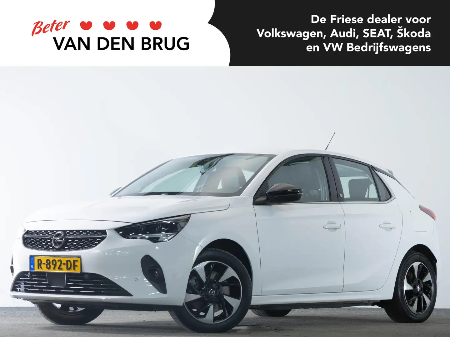 Opel Corsa-e Elegance 50 kWh 136pk | Navigatie | Achteruitrijca Blanc - 1