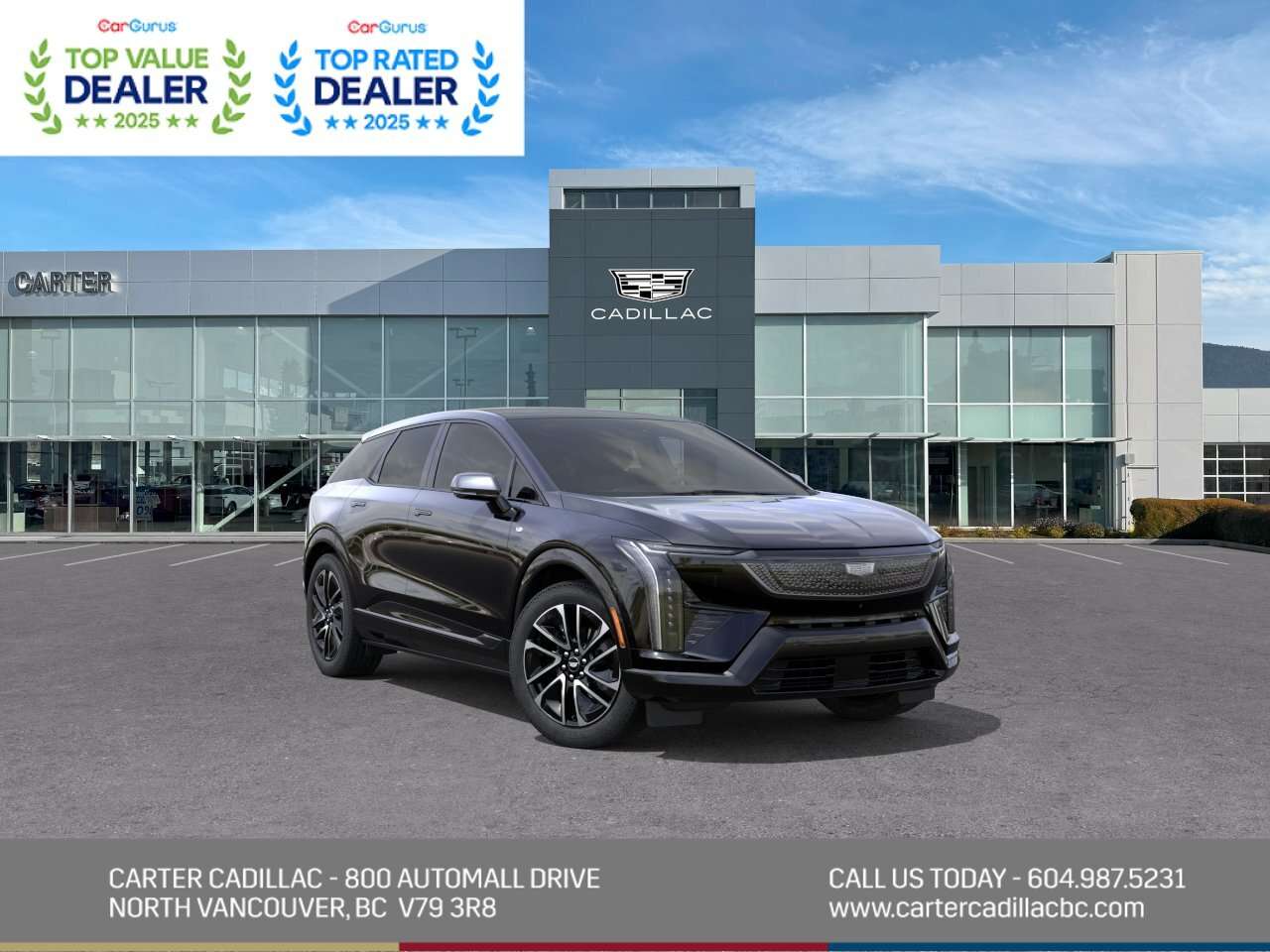 Black 2027 Cadillac OPTIQ SUV / Crossover Rear-Wheel Drive 1-Speed Automatic