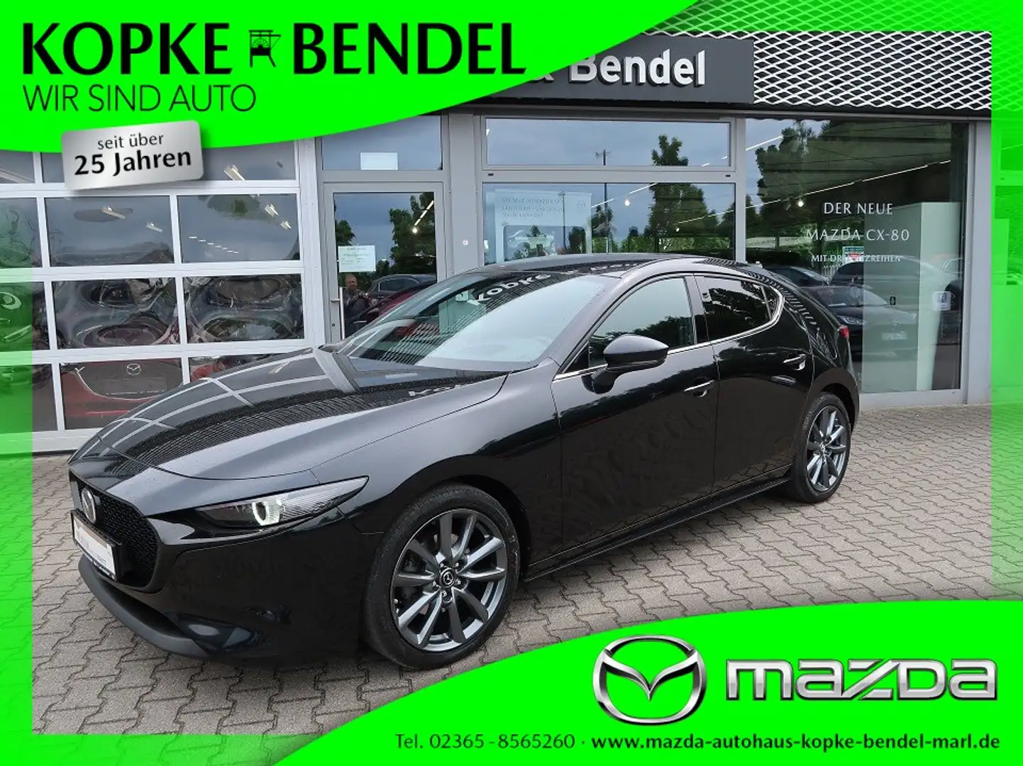 Mazda 3 SELECTION *Matrix LED, Design-Paket, LM 18"* SELEC Fekete - 1