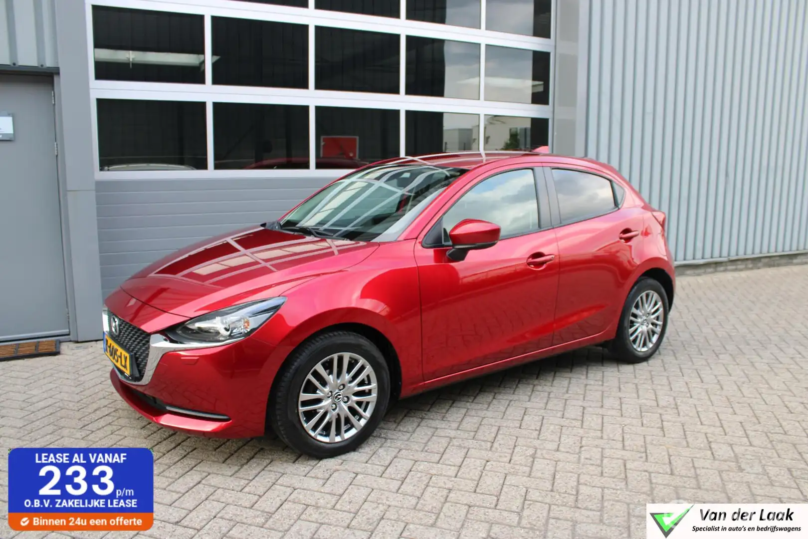 Mazda 2 1.5 Skyactiv-G Style Selected | Carplay | Camera | Rood - 1