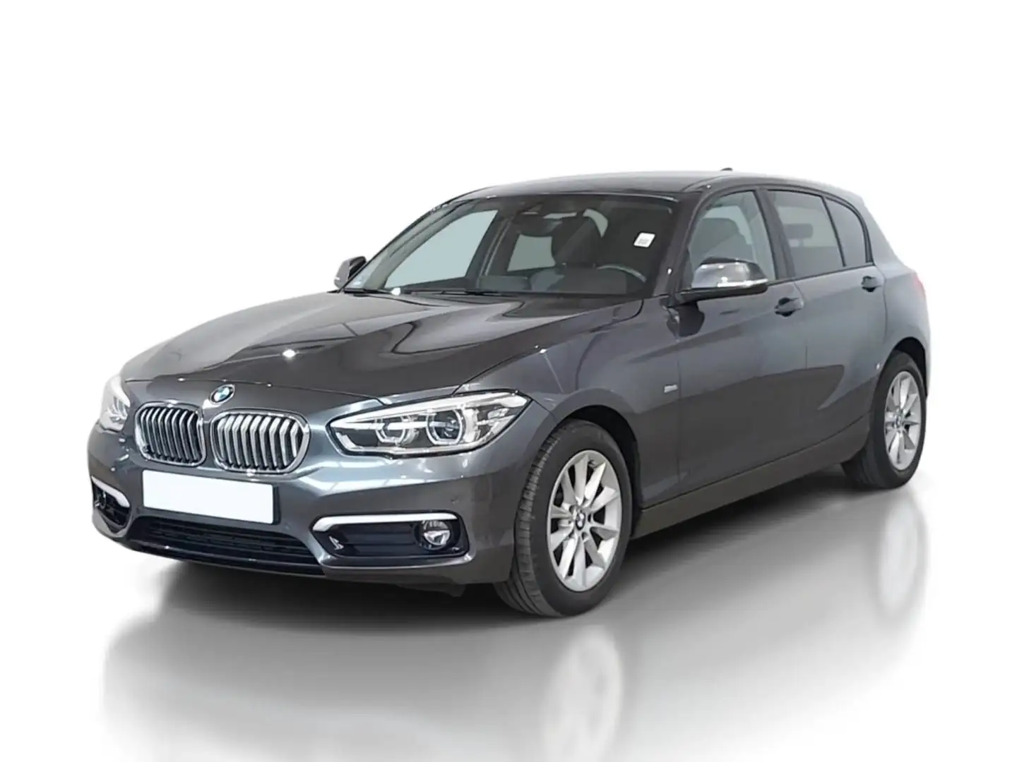 BMW 118 iA URBAN +TEILLEDER+NAVI-PRO+LED+PDC+SHZ+CAM Grigio - 1