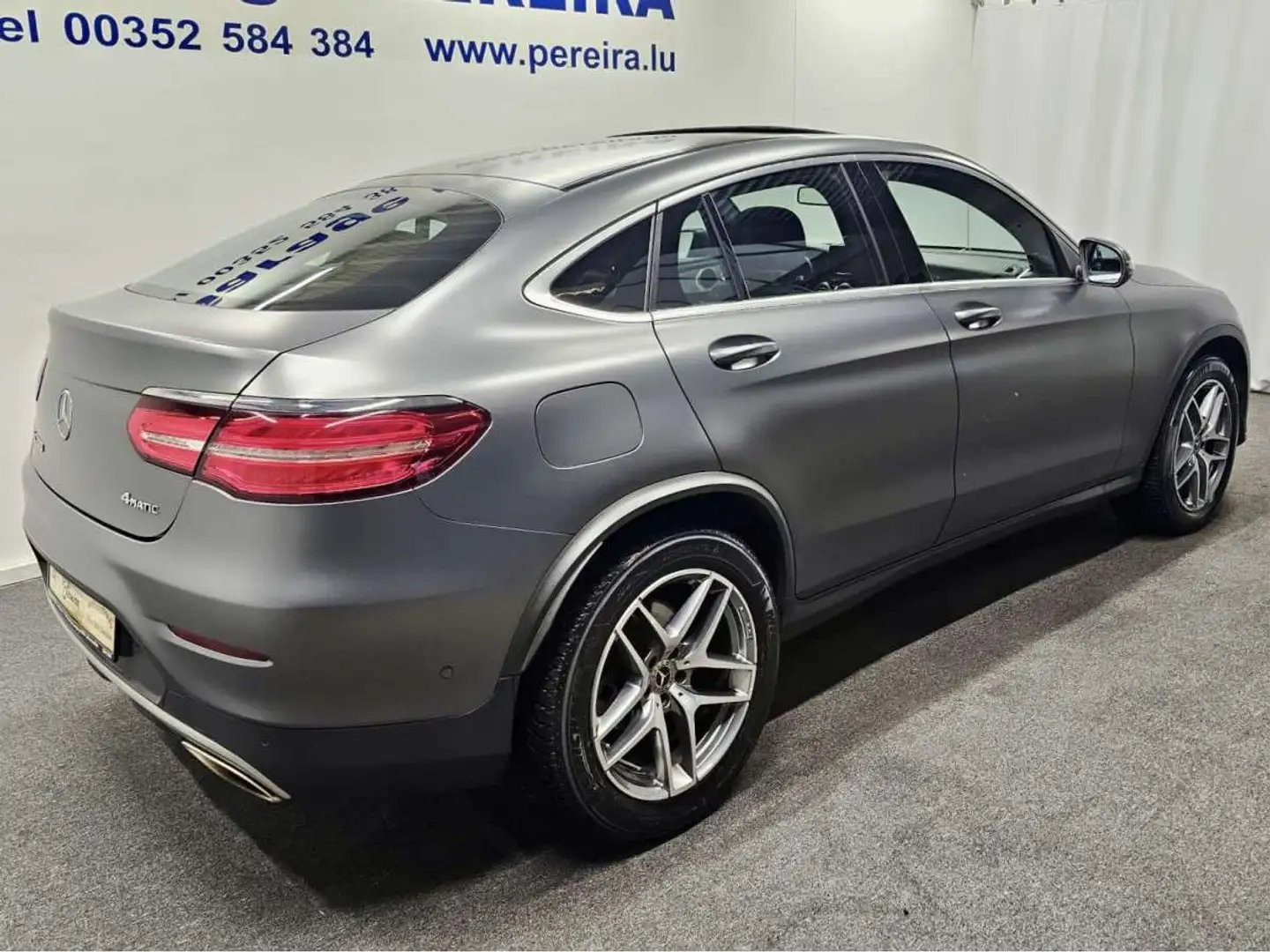 Mercedes-Benz GLC 300 4 MATIC COUPE AMG LINE PANO CUIR NAVI Gris - 2