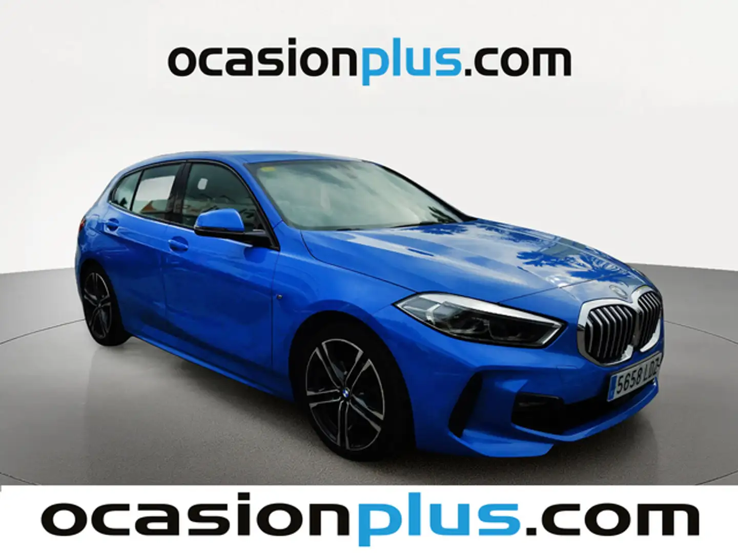 BMW 118 118d Bleu - 2