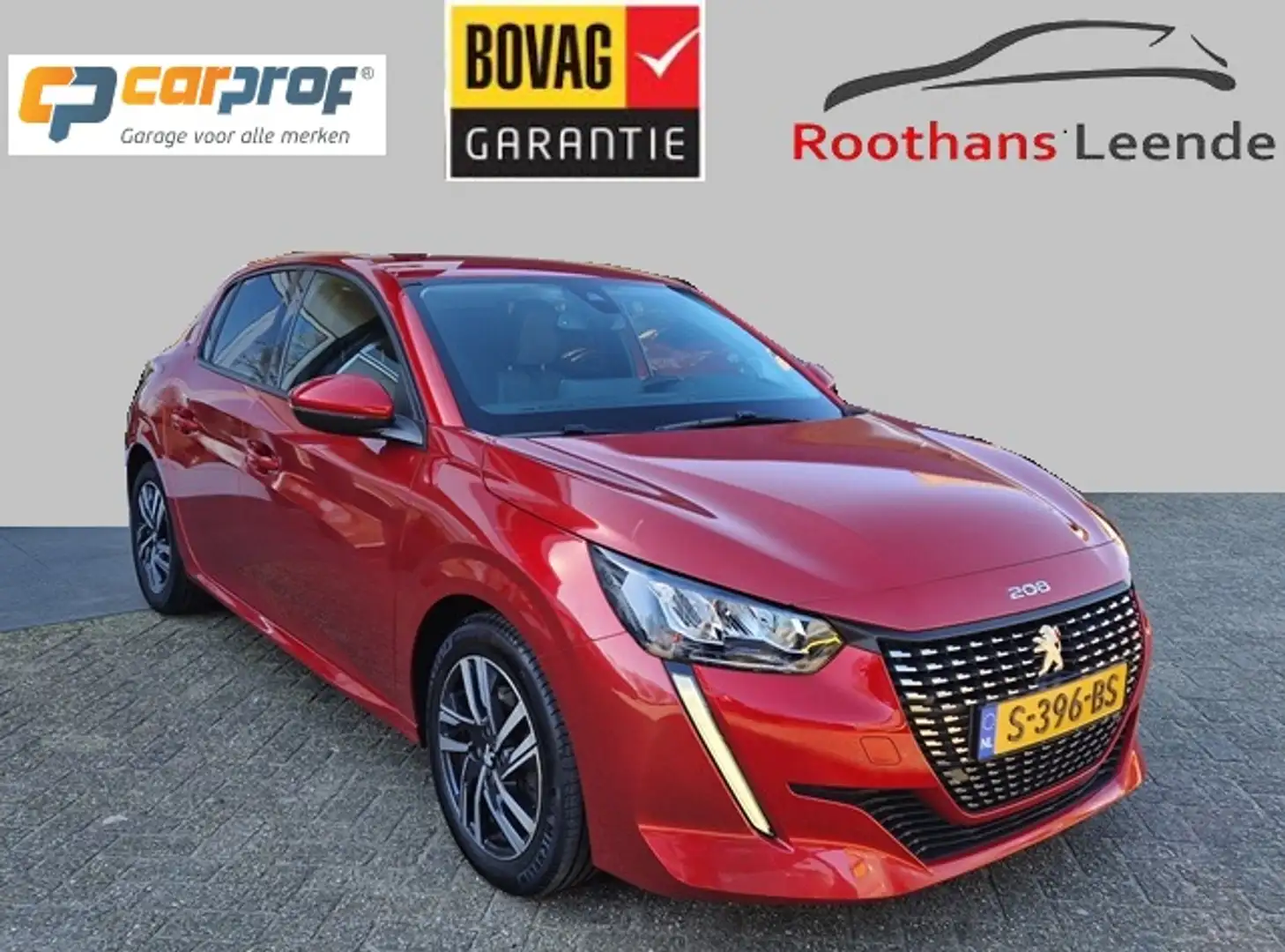 Peugeot 208 1.2 100PK PureTech Allure Pack - Trekhaak - Apple Rouge - 1