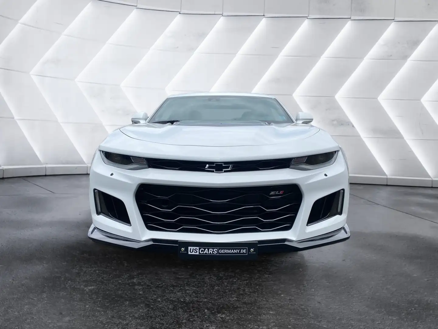 Chevrolet Camaro 6.2L V8 ZL1 1LE Carbon Spoiler+Recaro Bílá - 2