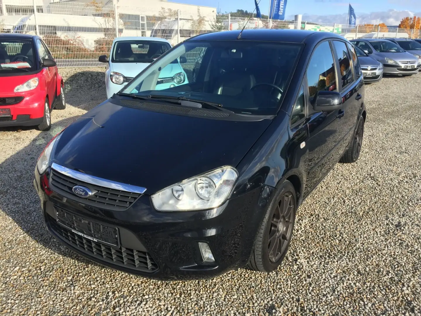 Ford Focus C-Max Black Magic,Alu,Klima,Teilleder,Tüv Neu! Schwarz - 1