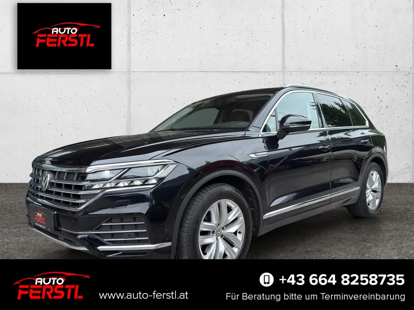 Volkswagen Touareg Elegance 4Motion 3.0 V6 TDI // Virtuelles Cockp... Schwarz - 1